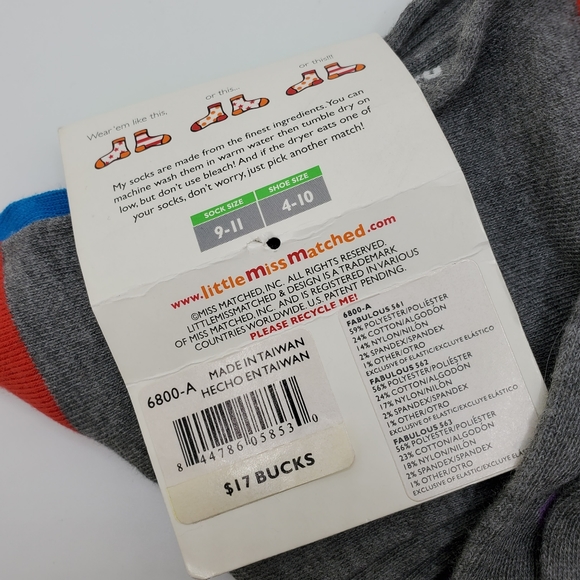 Little Miss Matched Socks - Picture 6 of 6